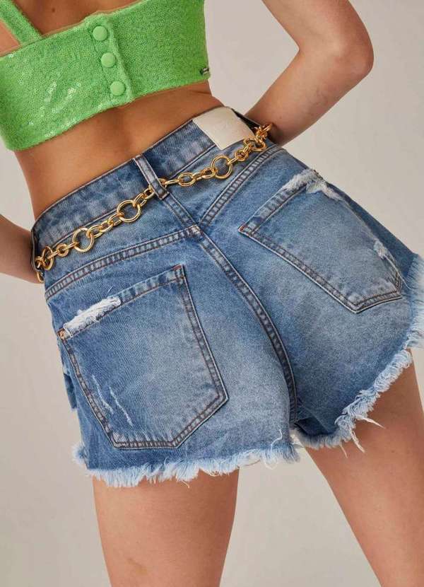 Lança Perfume - Short Jeans Comfort High 00004 5