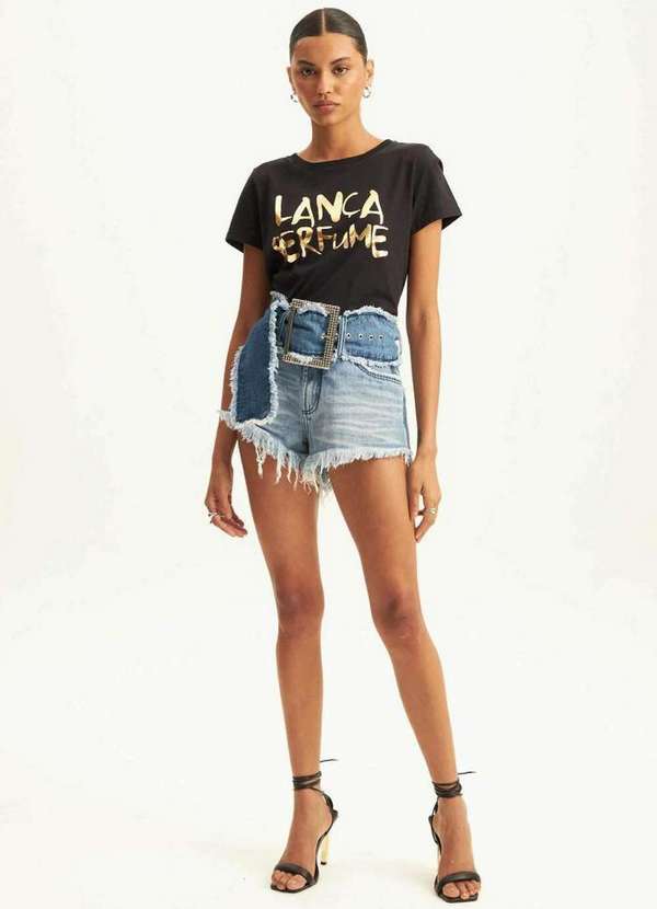 Lança Perfume - Short Jeans Comfort High 00004