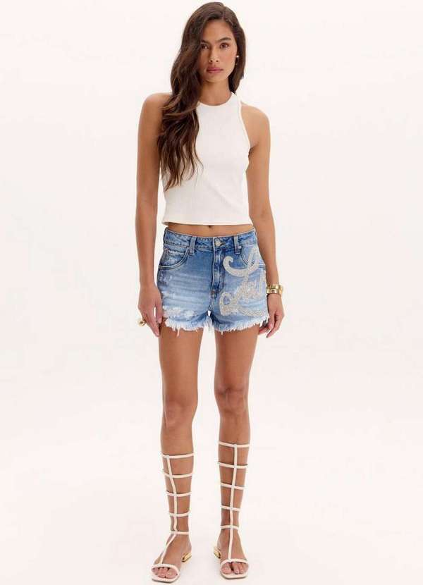 Lança Perfume - Short Jeans Hot Pants High A0004
