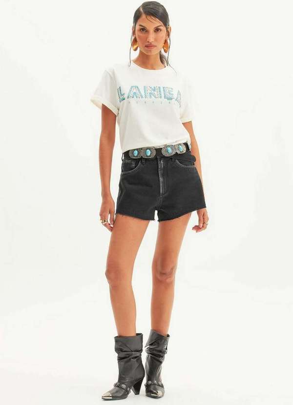 Lança Perfume - Short Jeans Relaxed High A0003