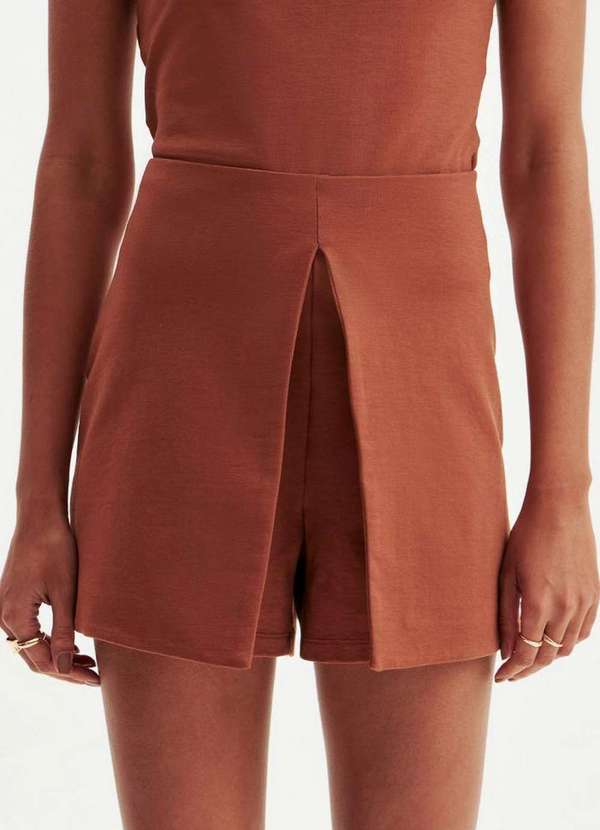 Lança Perfume - Short Saia Cintura Média A0345 4