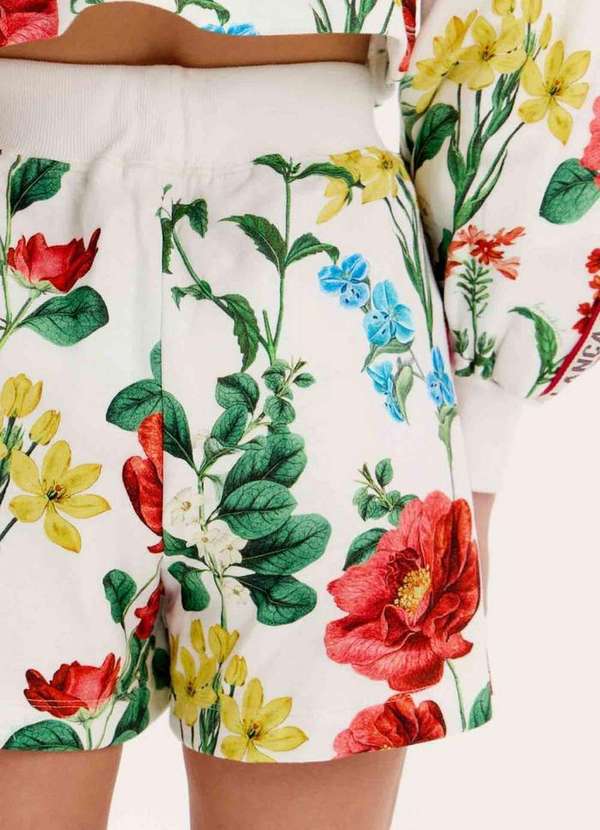 Lança Perfume - Short Saia Estampa Floral A1832 3