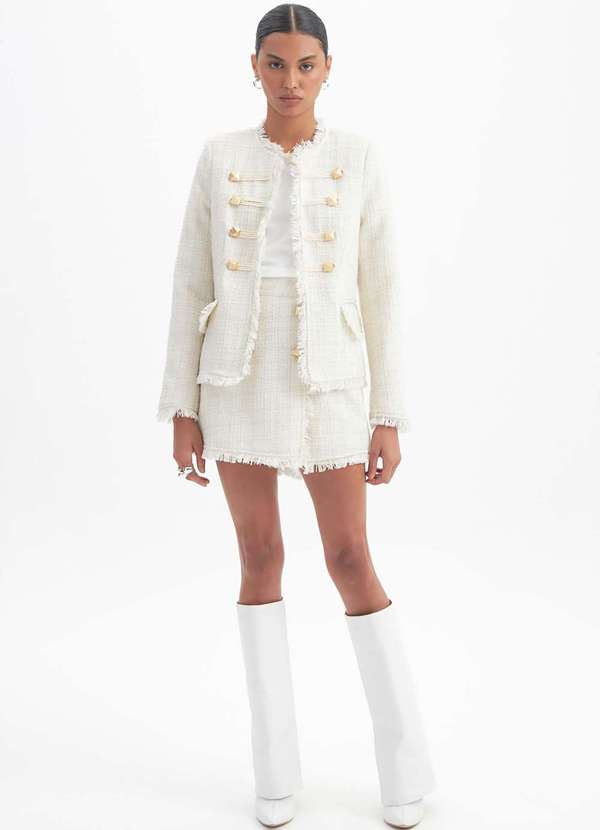 Lança Perfume - Short Saia Transpassado A0001