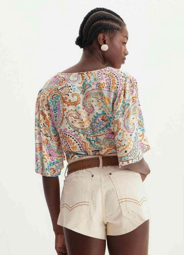 Lança Perfume - Short Sarja New Comfort High 00079 2