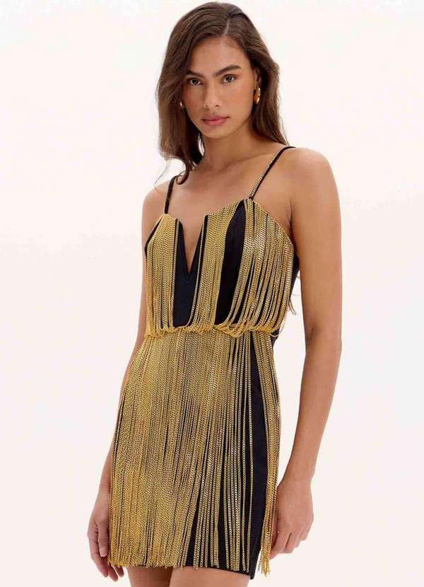 Lança Perfume - Vestido Curto com Alça A0181 4