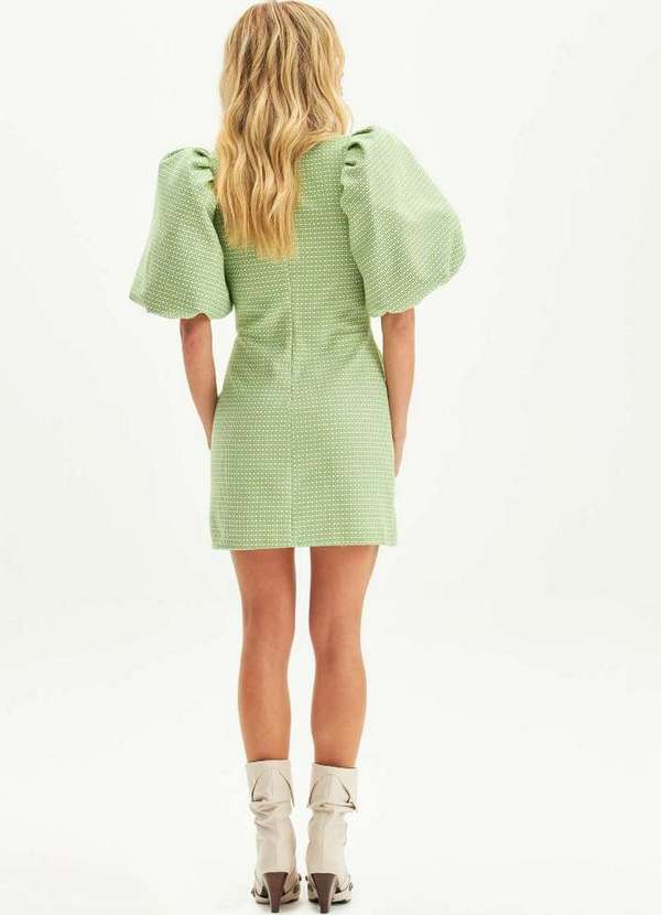 Lança Perfume - Vestido Curto com Amarração A0387 2