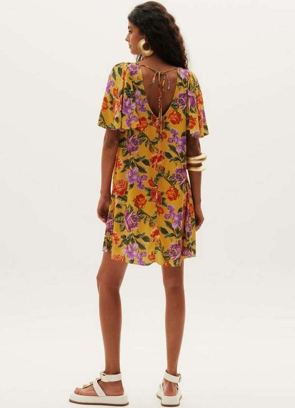 Lança Perfume - Vestido Curto com Decote Costas A0847 2