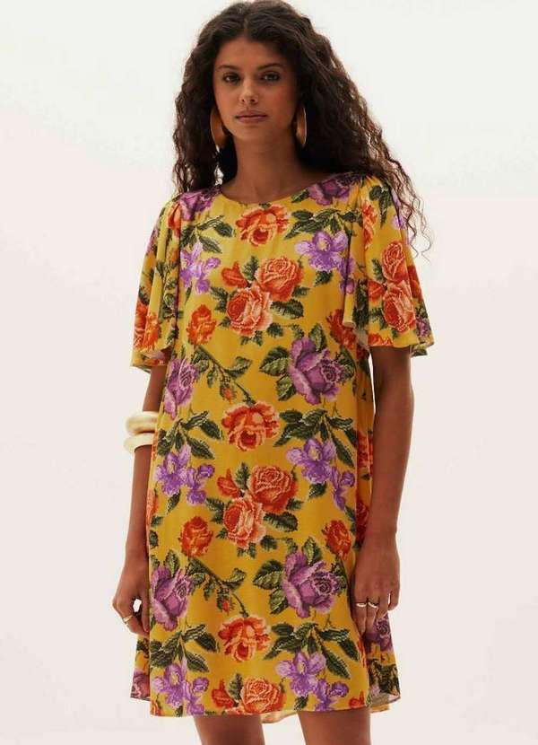 Lança Perfume - Vestido Curto com Decote Costas A0847 3