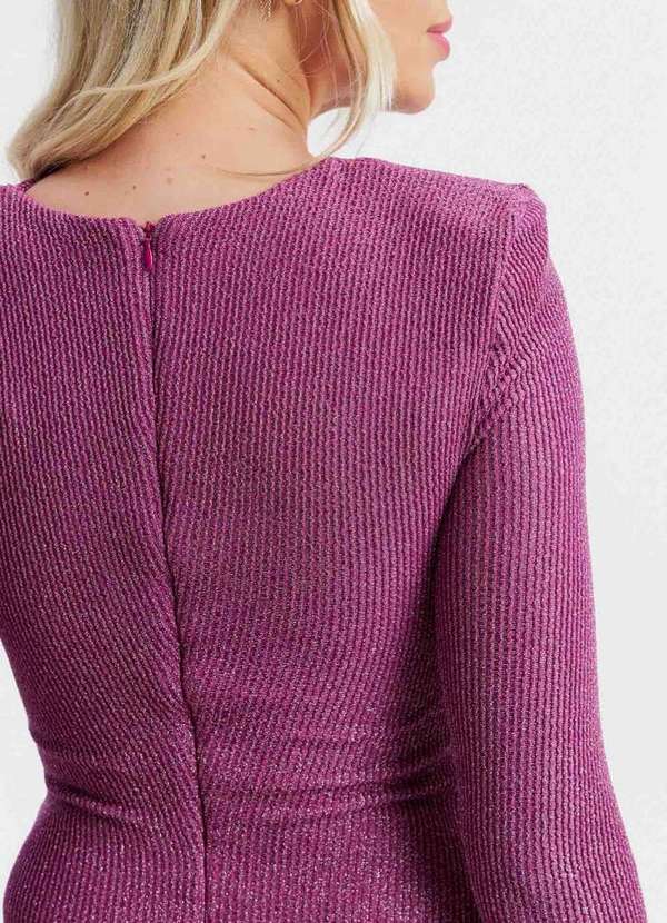 Lança Perfume - Vestido Curto com Ombreiras 00627 4