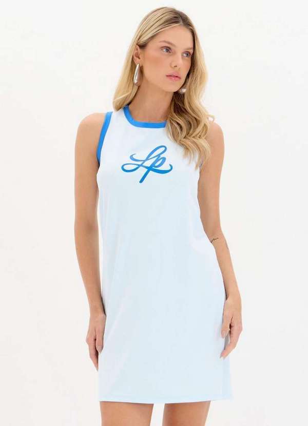 Lança Perfume - Vestido Curto sem Mangas com Estampa A2013 2