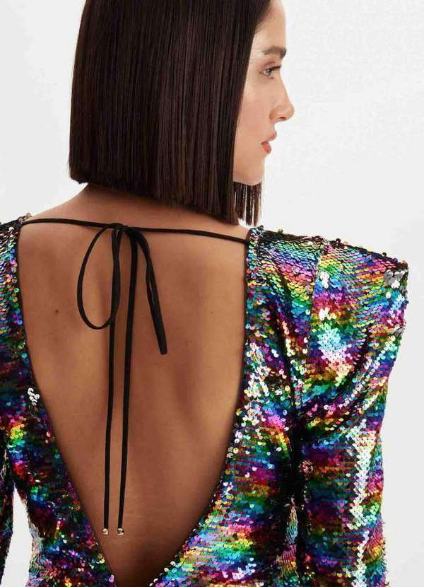 Lança Perfume - Vestido Decote Costas 00901 3