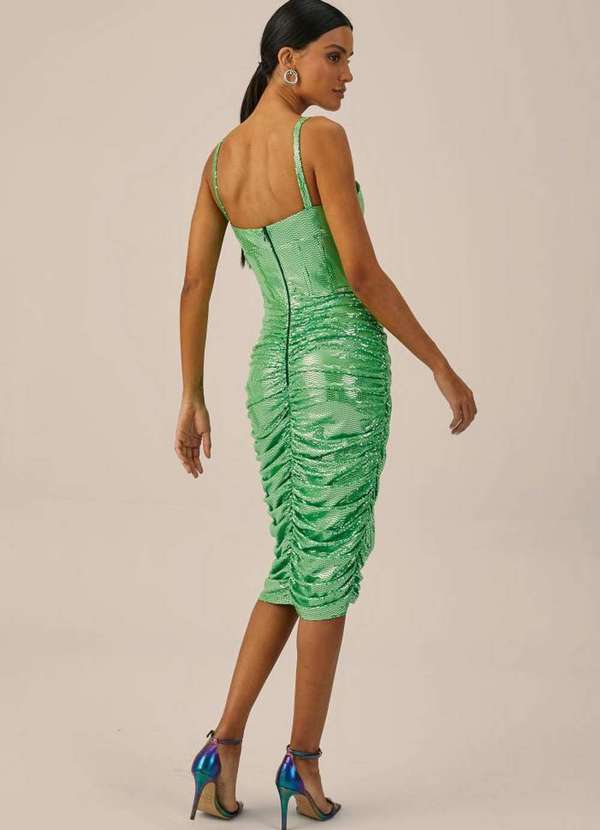 Lança Perfume - Vestido Franzido Shine 09596