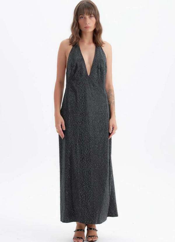 Lança Perfume - Vestido Frente Unica Shine A0003