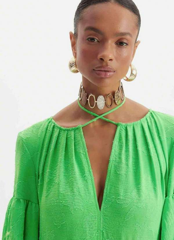 Lança Perfume - Vestido Longo Amplo 00643