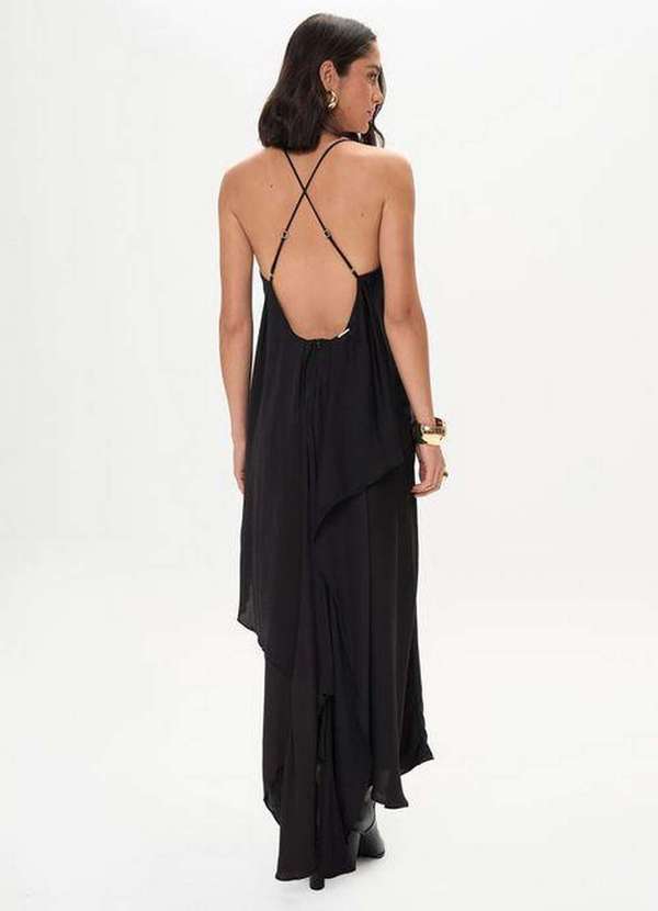 Lança Perfume - Vestido Longo Assimétrico A0003 3