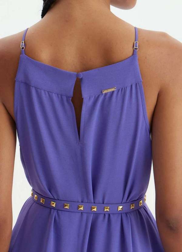 Lança Perfume - Vestido Longo com Babados 01048 4