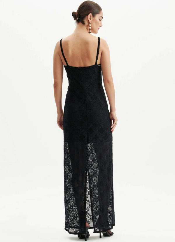 Lança Perfume - Vestido Longo de Alça A1184 2