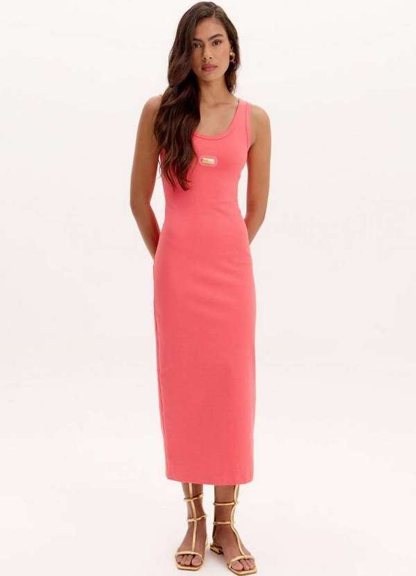 Lança Perfume - Vestido Midi Justo Básico A1658