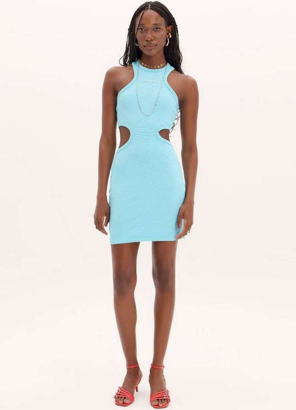 Lança Perfume Easy - Vestido Nadador com Recortes A1689