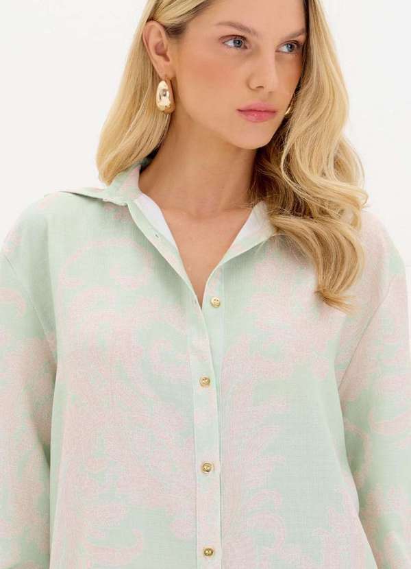 Lança Perfume - Vestido Super Midi Chemise A2344 3