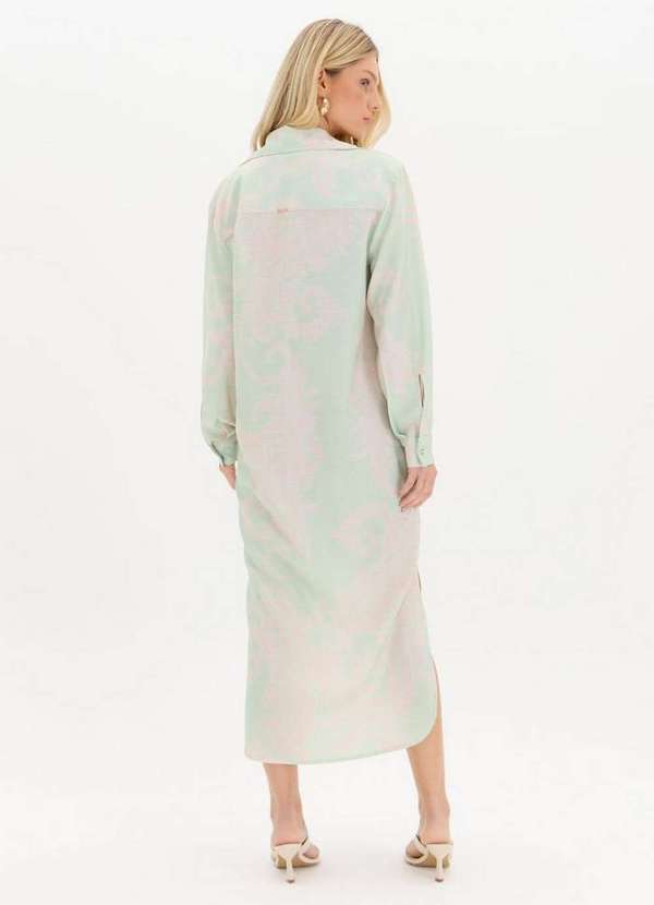 Lança Perfume - Vestido Super Midi Chemise A2344 5