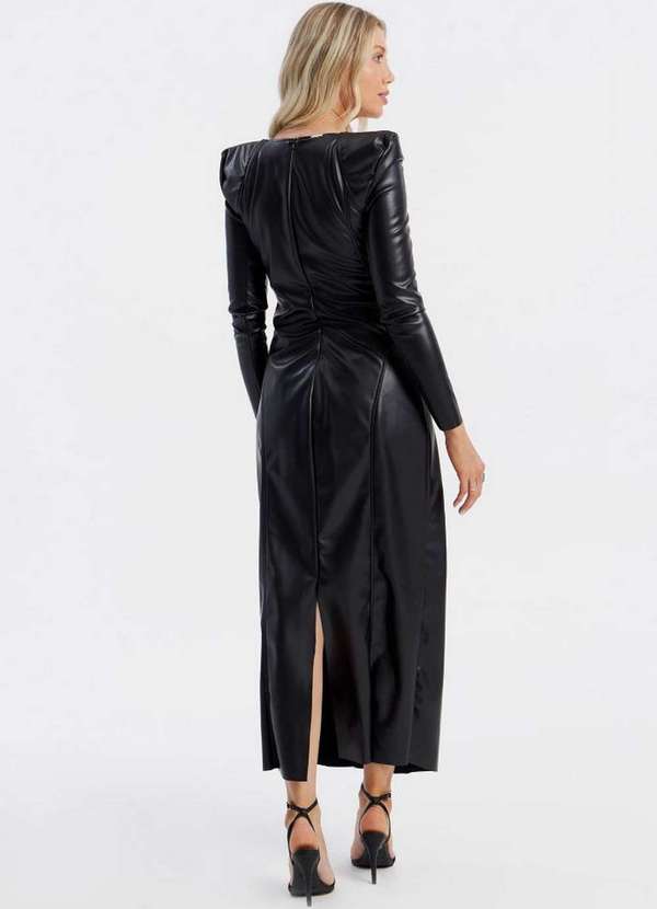 Lança Perfume - Vestido Super Midi com Recortes 00003 3