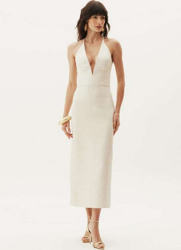 Lança Perfume - Vestido Super Midi de Alças A1149