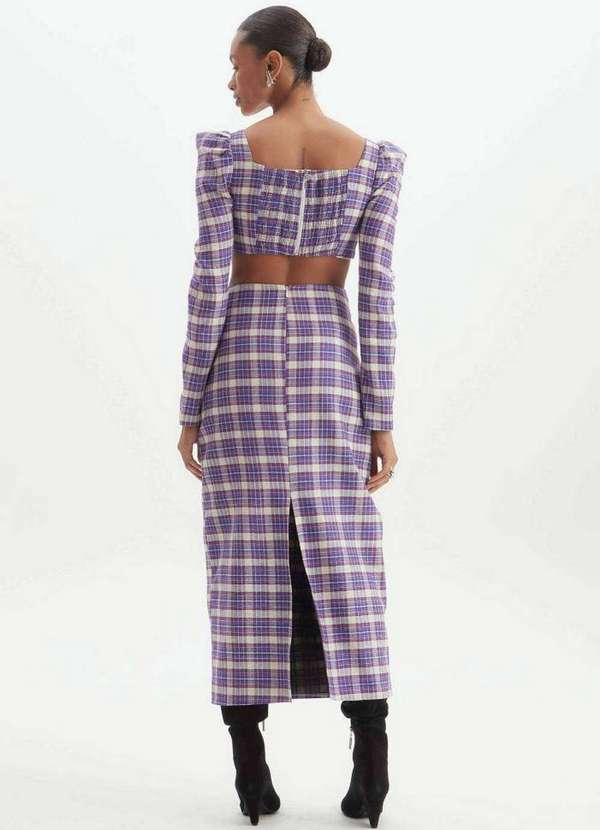 Lança Perfume - Vestido Super Midi Manga Princesa 01035