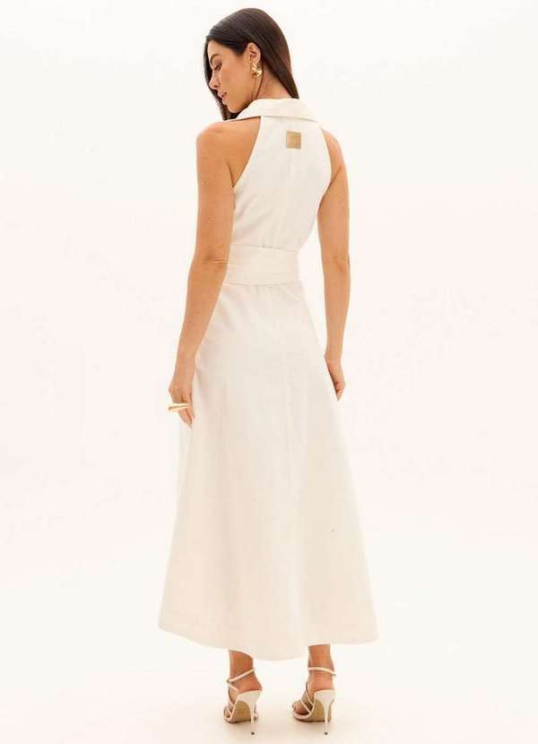 Lança Perfume - Vestido Super Midi Sarja Evasê A0001 3