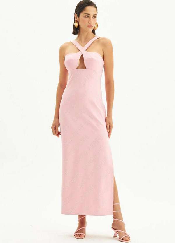 Lança Perfume - Vestido Super Midi Shine A0205