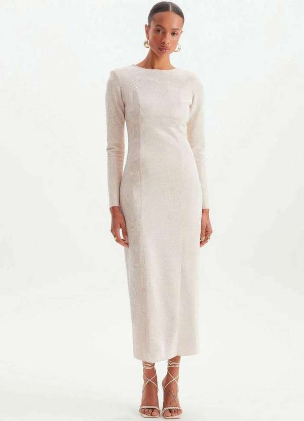 Lança Perfume - Vestido Super Midi Shine 00634