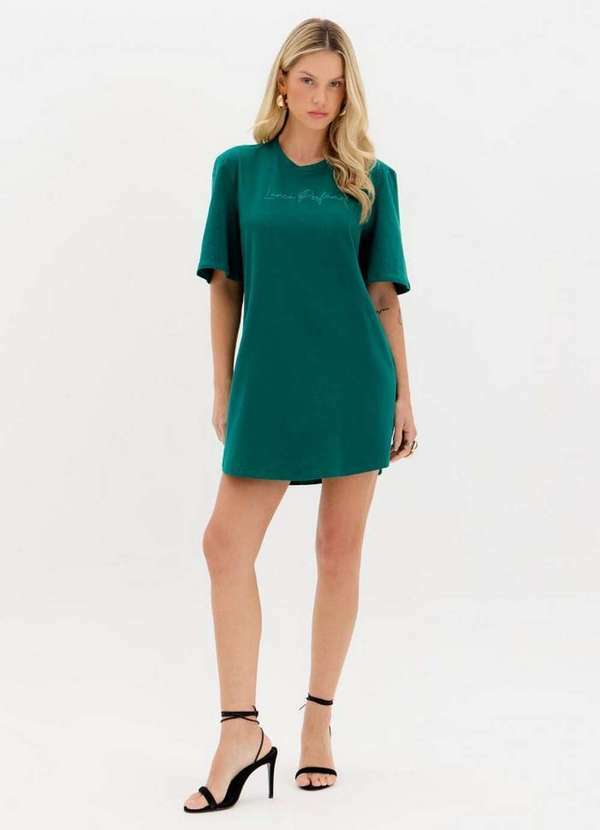 Lança Perfume - Vestido T-Dress Manga Curta A0667