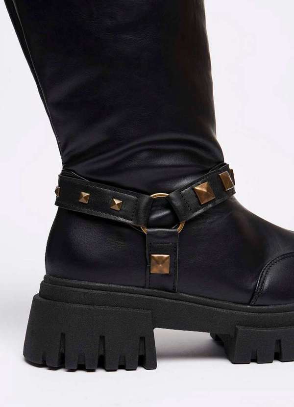 My Favorite - Bota Cano Alto com Pelo A0003 3