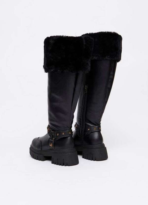 My Favorite - Bota Cano Alto com Pelo A0003 4