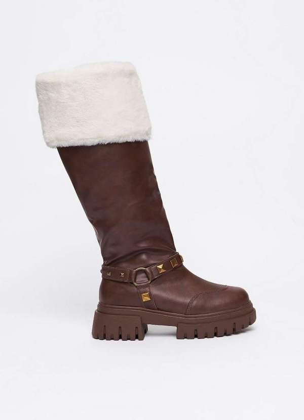 My Favorite - Bota Cano Alto com Pelo A1071