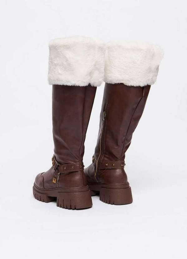 My Favorite - Bota Cano Alto com Pelo A1071 4