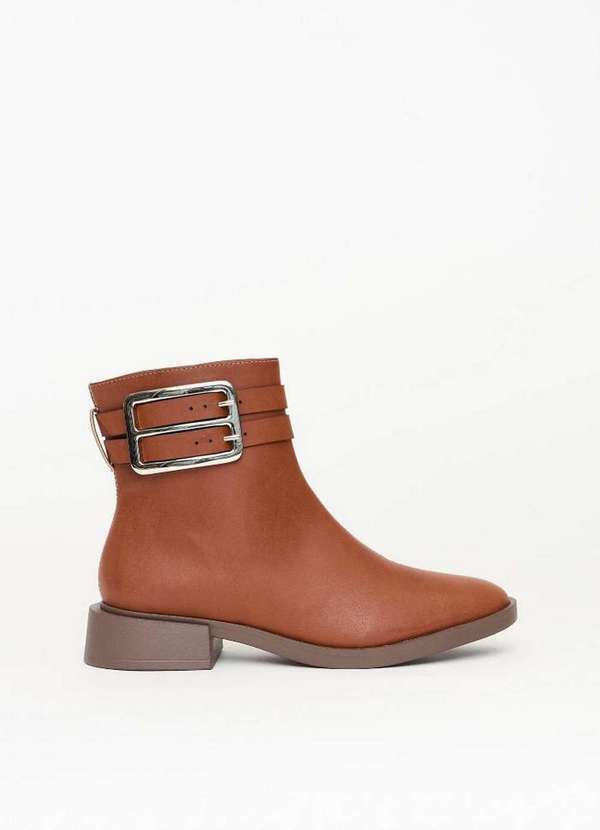 My Favorite - Bota Cano Curto com Fivela Dupla A2331