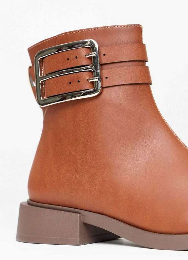 My Favorite - Bota Cano Curto com Fivela Dupla A2331 5