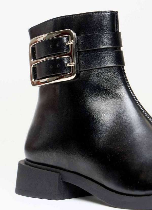 My Favorite - Bota Cano Curto com Fivela Dupla A0003 2