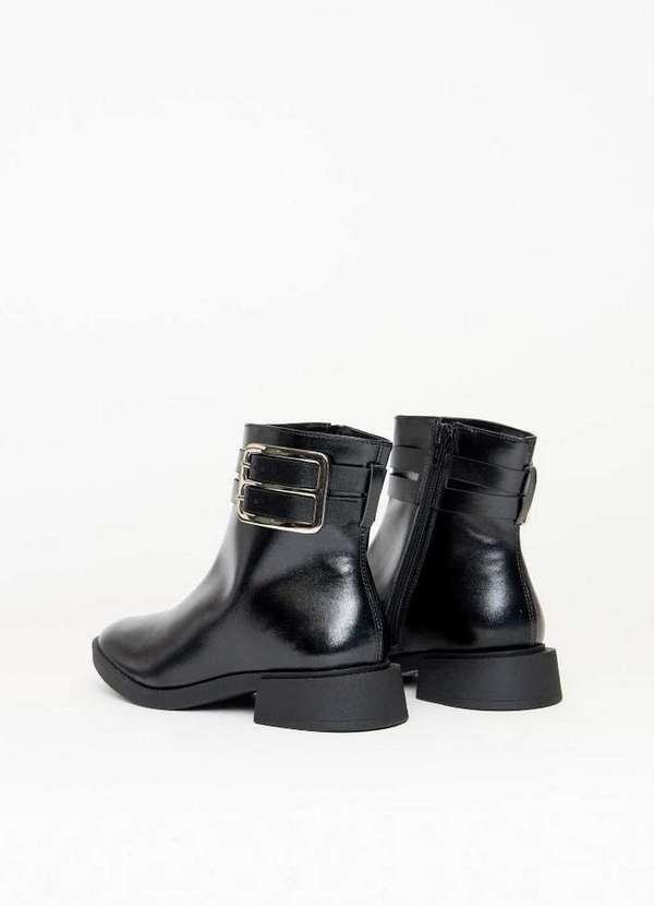 My Favorite - Bota Cano Curto com Fivela Dupla A0003 3