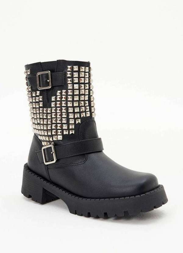 My Favorite - Bota Cano Curto com Rebites A0003 2