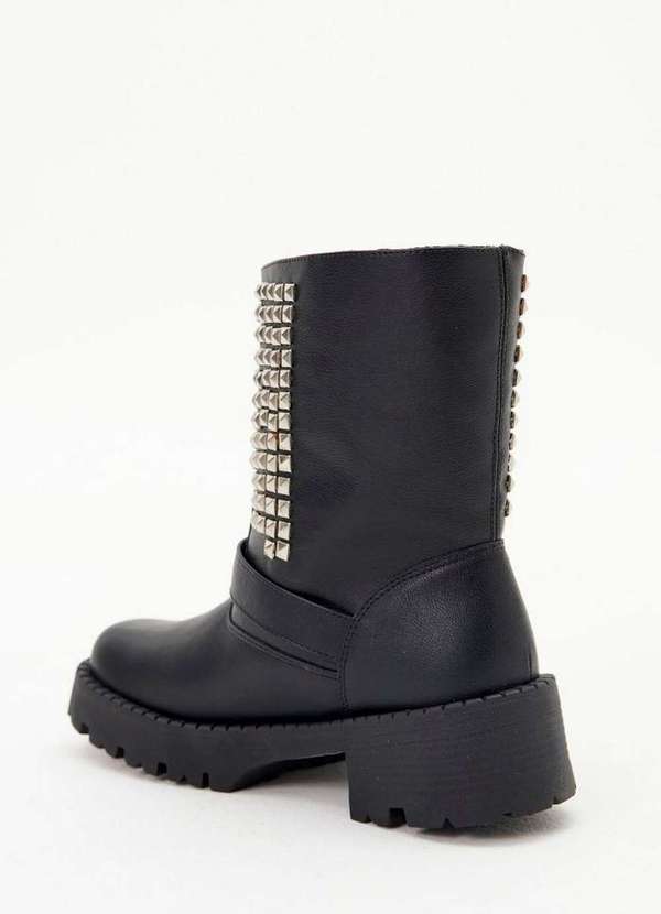 My Favorite - Bota Cano Curto com Rebites A0003 4