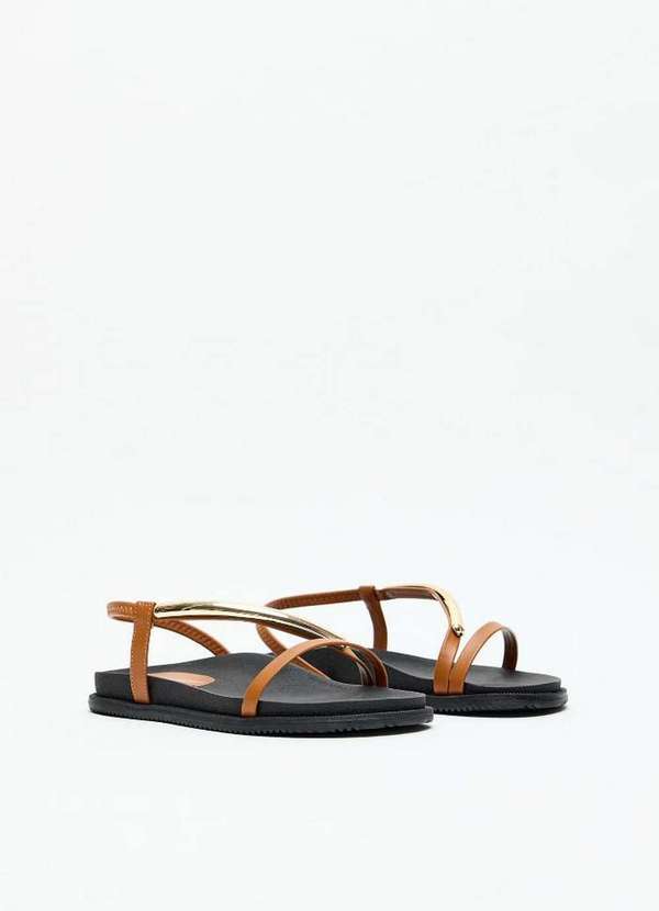 My Favorite - Sandália Flat com Enfeite A2763 2