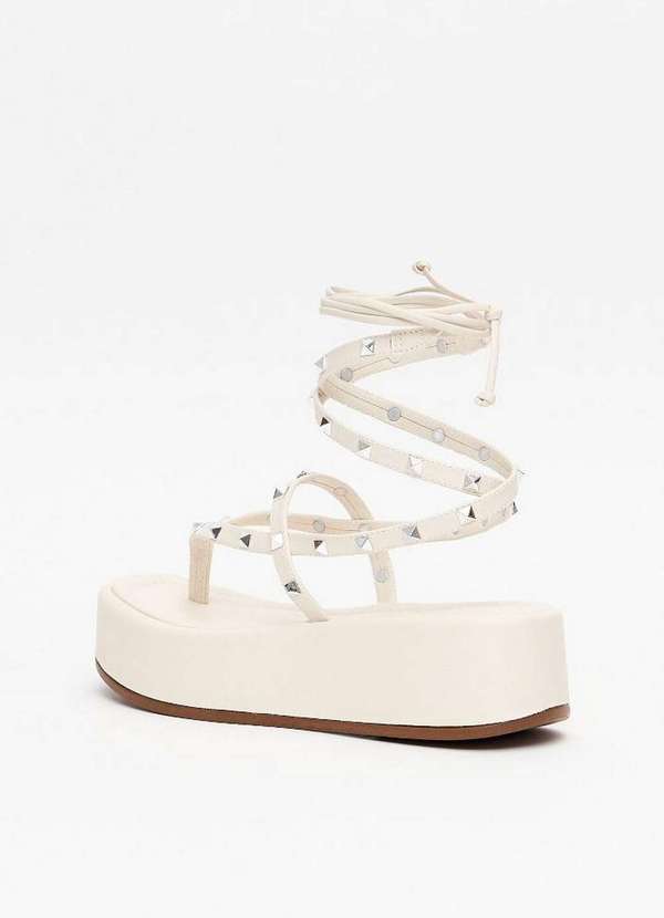 My Favorite - Sandália Flatform Amarração A0001 4