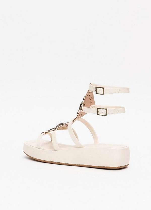 My Favorite - Sandália Flatform com Tiras A0001 4