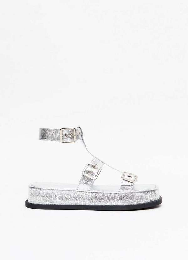 My Favorite - Sandália Papete com Fivelas A0008