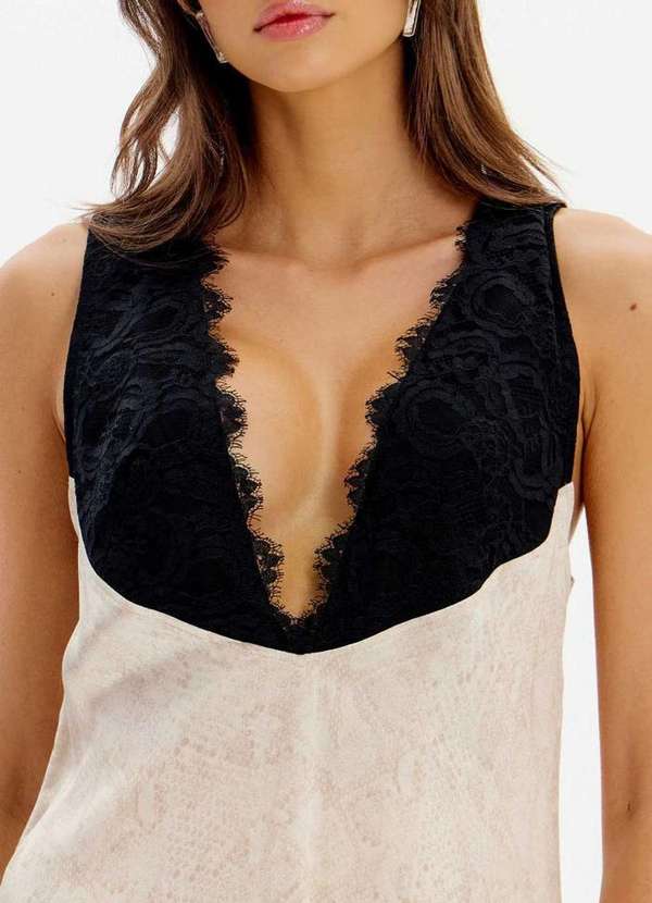 My Favorite - Blusa com Renda A2591 2