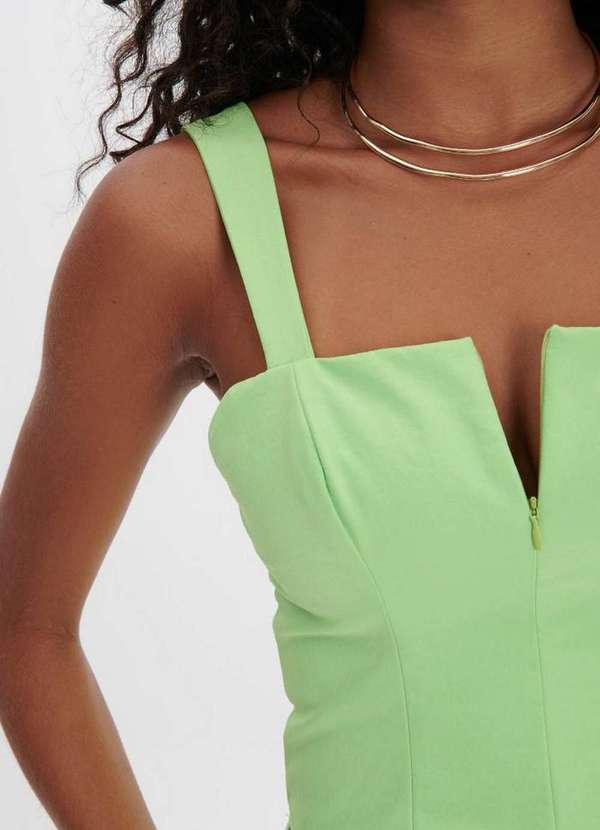 My Favorite - Blusa Corset de Alça com Zíper A0192