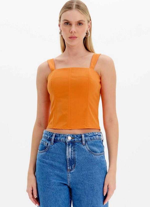 My Favorite - Blusa Corset de Alça A0367