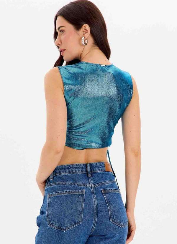 My Favorite - Blusa Cropped com Amarracao Lateral A0479 3